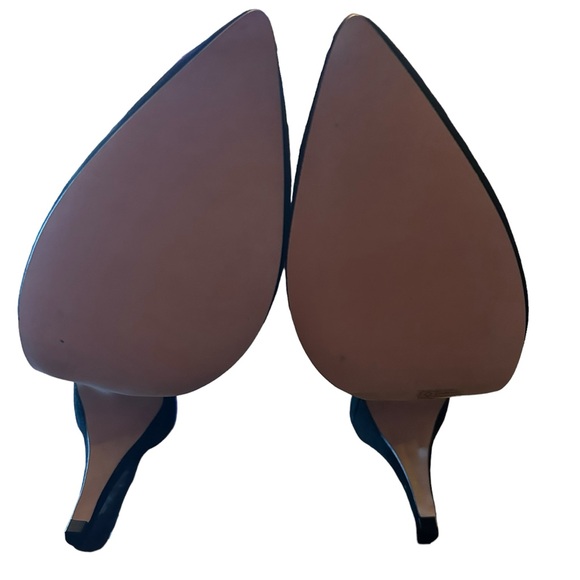 Coach Sutton Suede Slingback Pointed Toe Pumps Classic Timeless Minimalist NEW 8 - Picture 9 of 10